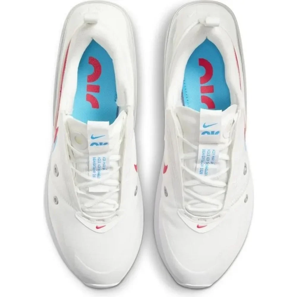 SOLD Nike Womens White Air Max Up Lace Up Leather Sneakers Sz 8 NIB - Picture 3 of 13
